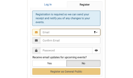 User Registration Page